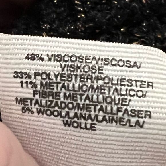 RACHEL by Rachel Roy Tulip Back Metallic-Speckled Sweater - Picture 8 of 10